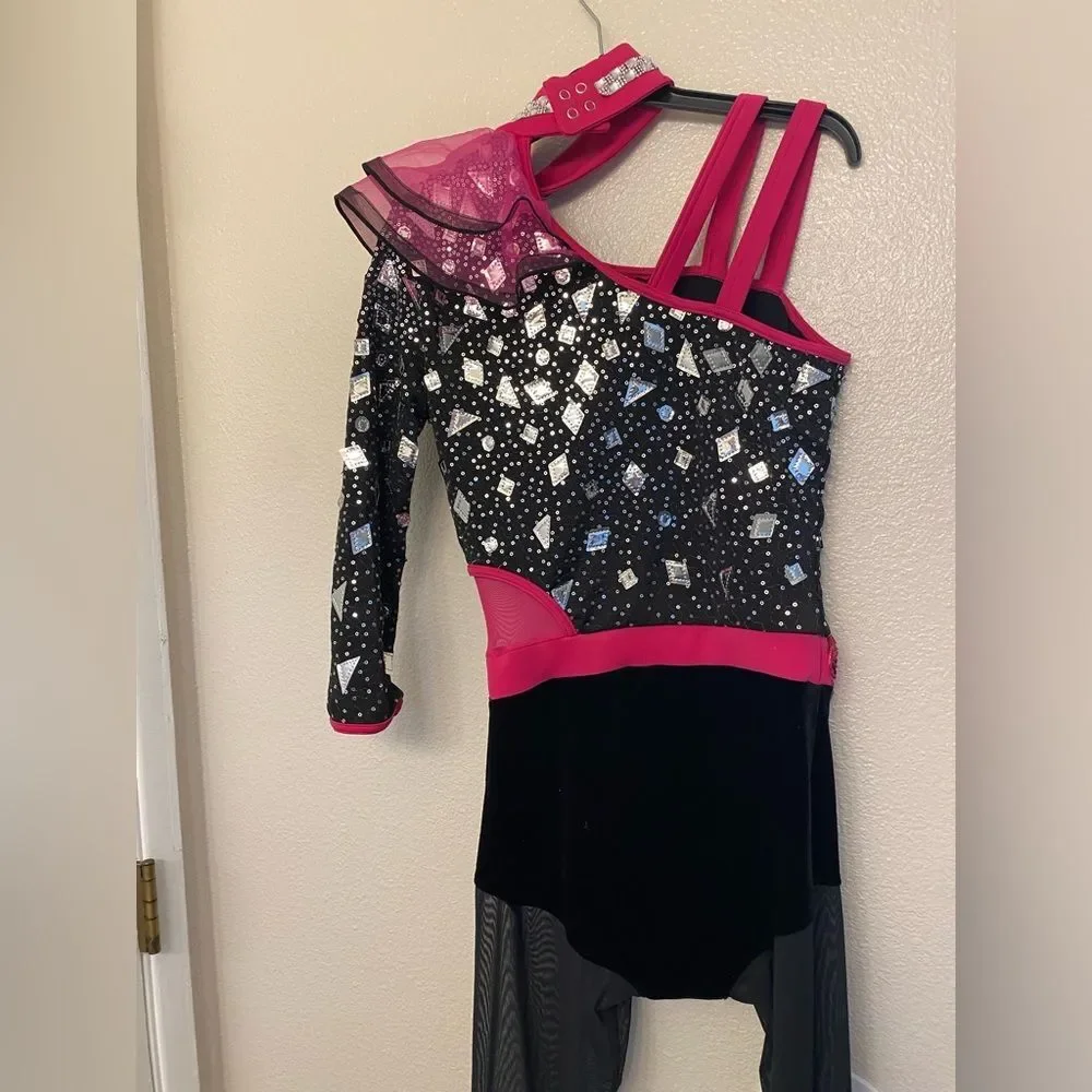 WEISSMAN Dance Costume unitard catsuit jumpsuit Merry Ground 16309 SA-Small adul